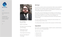Desktop Screenshot of jlrees.co.uk
